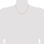 18K Leslie's 1.5mm Diamond-Cut Cable Chain - 18 inch
