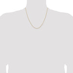18K Leslie's 1.5mm Diamond-Cut Cable Chain - 20 inch