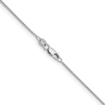 Herco Gold Solid Spiga Chain - 18k White Gold / 1.1 mm / 16 in
