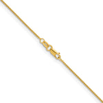 Herco Gold Solid Spiga Chain - 18k Yellow Gold / 1.1 mm / 16 in