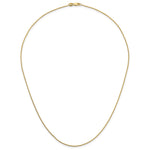 Herco Gold Solid Spiga Chain - 18k Yellow Gold / 1.1 mm / 20 in