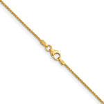 Herco Gold Solid Spiga Chain - 18k Yellow Gold / 1.3 mm / 30 in