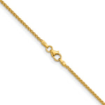 Herco Gold Solid Spiga Chain - 18k Yellow Gold / 1.7 mm / 24 in
