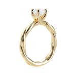 Bianca Cushion Cut Lab Grown Diamond 18Kt Yellow Gold Engagement Ring - View 2