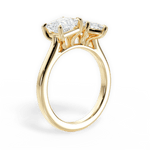 Esther Marquise Cut Lab Grown Diamond 18Kt Yellow Gold Engagement Ring - View 3