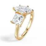 Lorraine Marquise Cut Lab Grown Diamond 18Kt Yellow Gold Engagement Ring - View 4