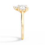 Esther Marquise Cut Lab Grown Diamond 18Kt Yellow Gold Engagement Ring - View 2