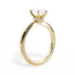 Cara Marquise Cut Lab Grown Diamond 18Kt Yellow Gold Engagement Ring - View 4