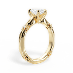 Claire Marquise Cut Lab Grown Diamond 18Kt Yellow Gold Engagement Ring - View 2
