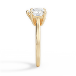 Esther Pear Cut Lab Grown Diamond 18Kt Yellow Gold Engagement Ring - View 4