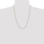 Leslie's 14k .85mm Spiga Chain - 24 inch