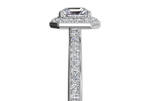 Karen Asscher Cut Lab Grown Diamond 14Kt White Gold Engagement Ring - View 3