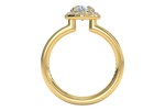 Karen Oval Cut Lab Grown Diamond 18Kt Yellow Gold Engagement Ring - View 2