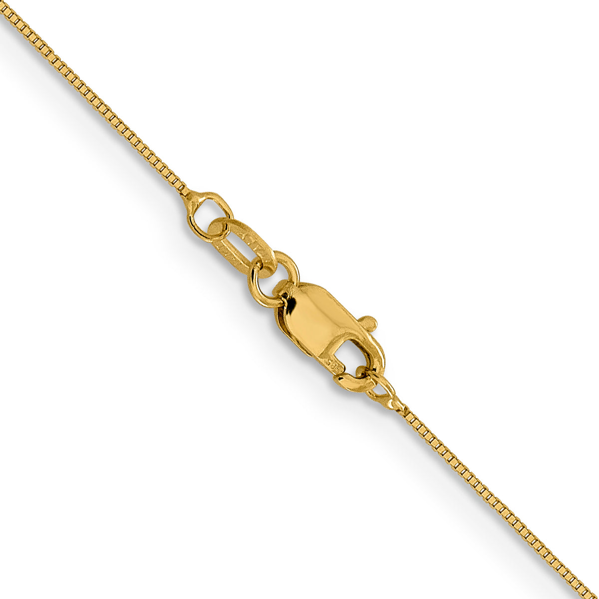 Leslie's (10K & 14K) Baby Box Chain - 14k Yellow Gold / 16 in / Lobster