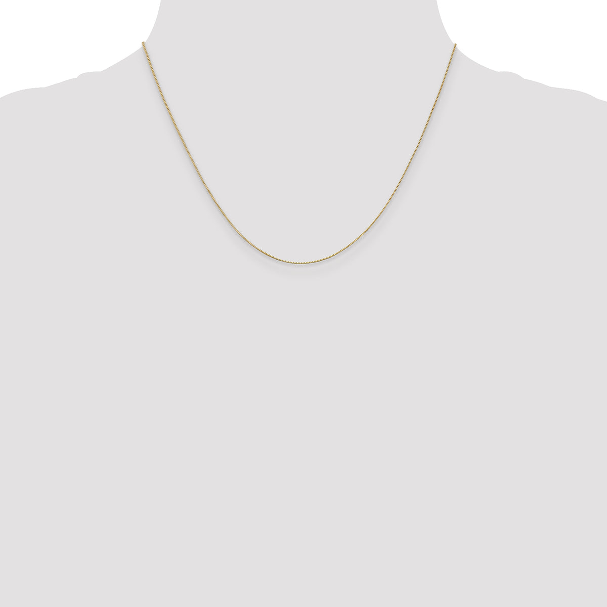 Leslie's (10K & 14K) Baby Box Chain - 14k Yellow Gold / 18 in / Lobster