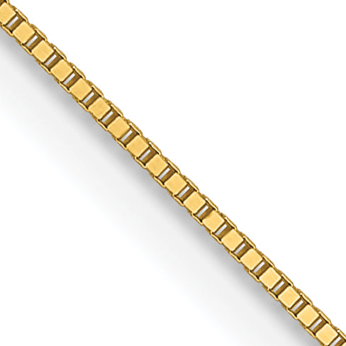 Leslie's (10K & 14K) Baby Box Chain - 14k Yellow Gold / 16 in / Lobster
