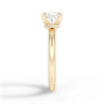 Cara Princess Cut Lab Grown Diamond 18Kt Yellow Gold Engagement Ring - View 2