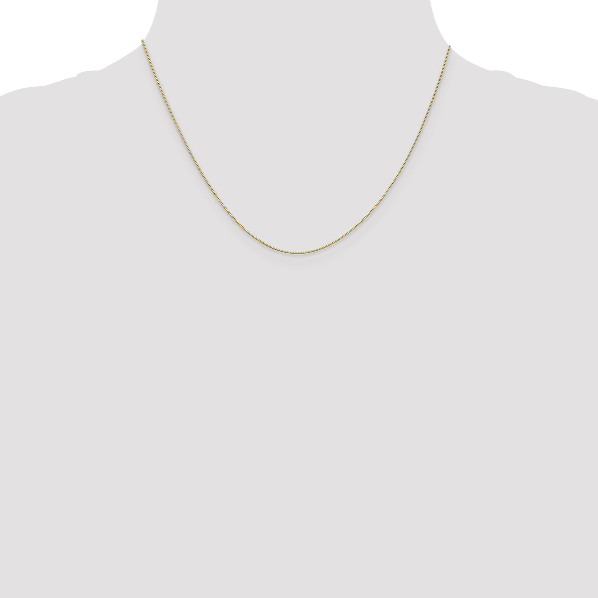 Leslie's (10K & 14K) Baby Box Chain - 10k Yellow Gold / 18 in / Spring Ring