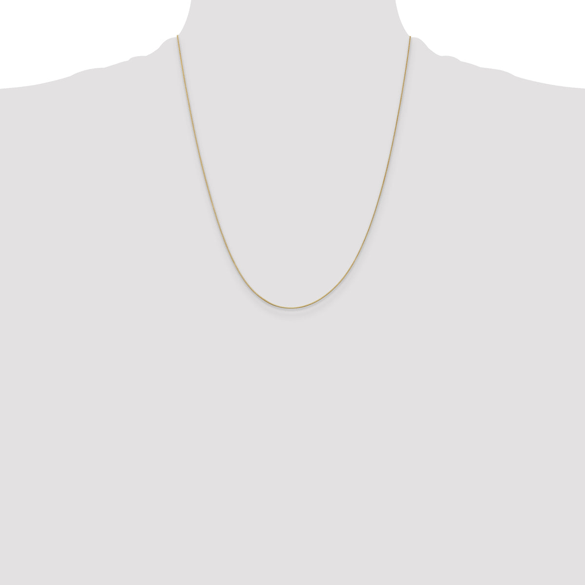 Leslie's (10K & 14K) Baby Box Chain - 10k Yellow Gold / 22 in / Spring Ring