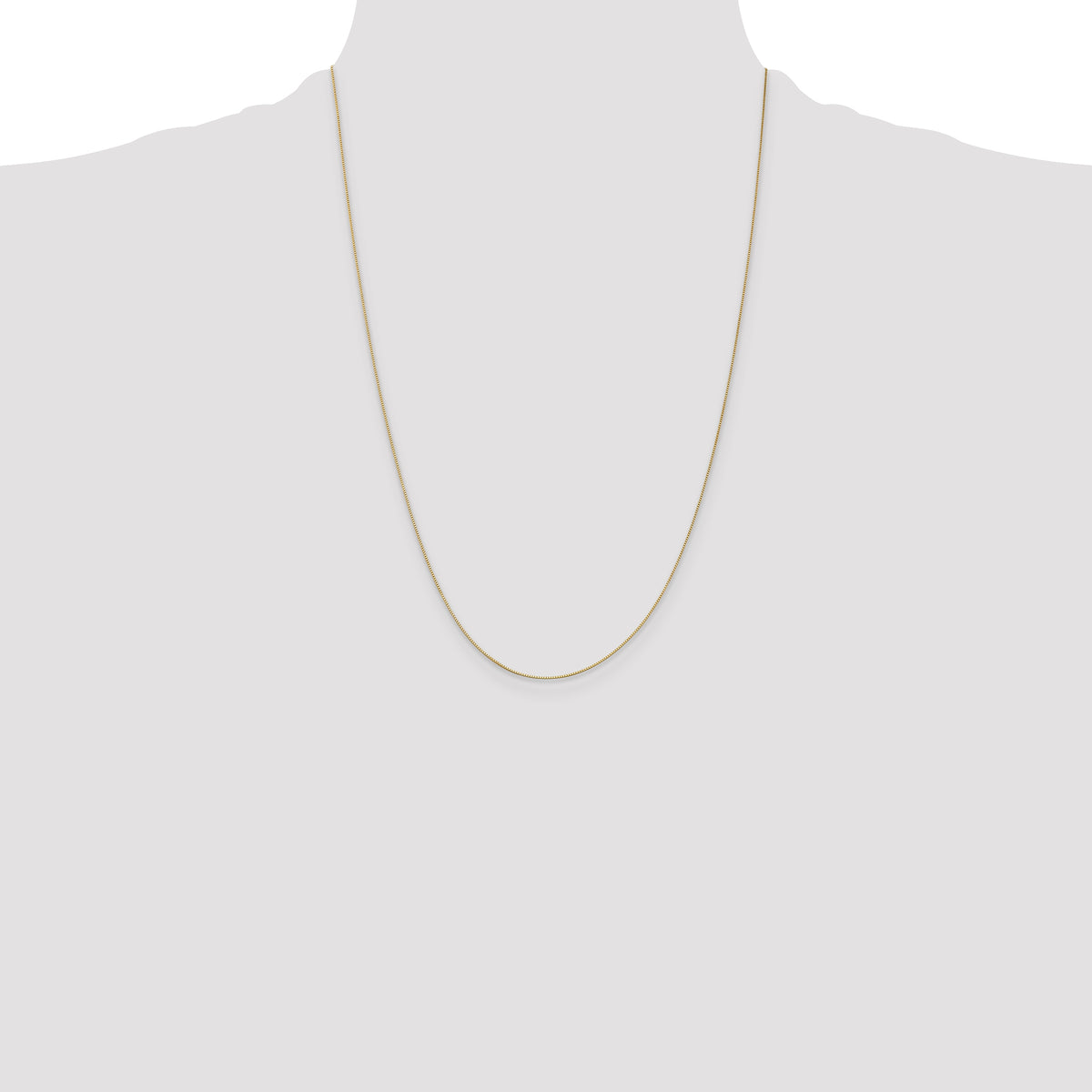 Leslie's (10K & 14K) Baby Box Chain - 10k Yellow Gold / 24 in / Spring Ring