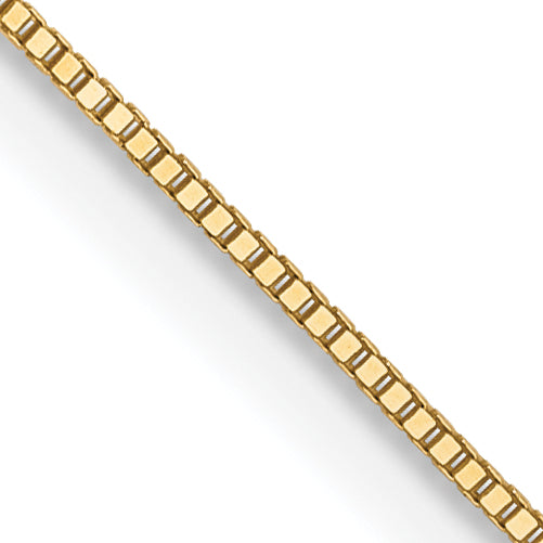 Leslie's (10K & 14K) Baby Box Chain - 10k Yellow Gold / 16 in / Spring Ring