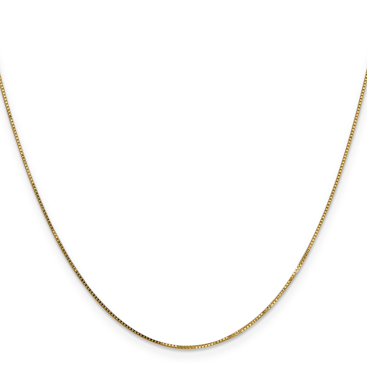 Leslie's 10K .7mm Box Chain - 16 inch