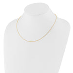 Leslie's Gold Flat Cable Adjustable Chain - 10k Yellow Gold / 18 in / 1.2 mm