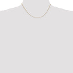 Leslie's 10k 1mm Singapore Chain - 16 inch