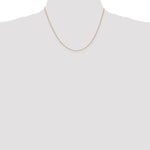 Leslie's 10k 1mm Singapore Chain - 18 inch