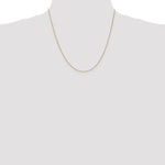 Leslie's 10k 1mm Singapore Chain - 20 inch