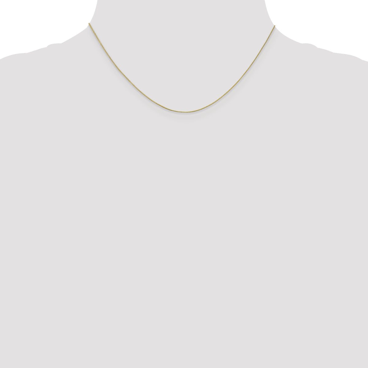 Leslie's (10K & 14K) Baby Box Chain - 10k White Gold / 16 in / Spring Ring
