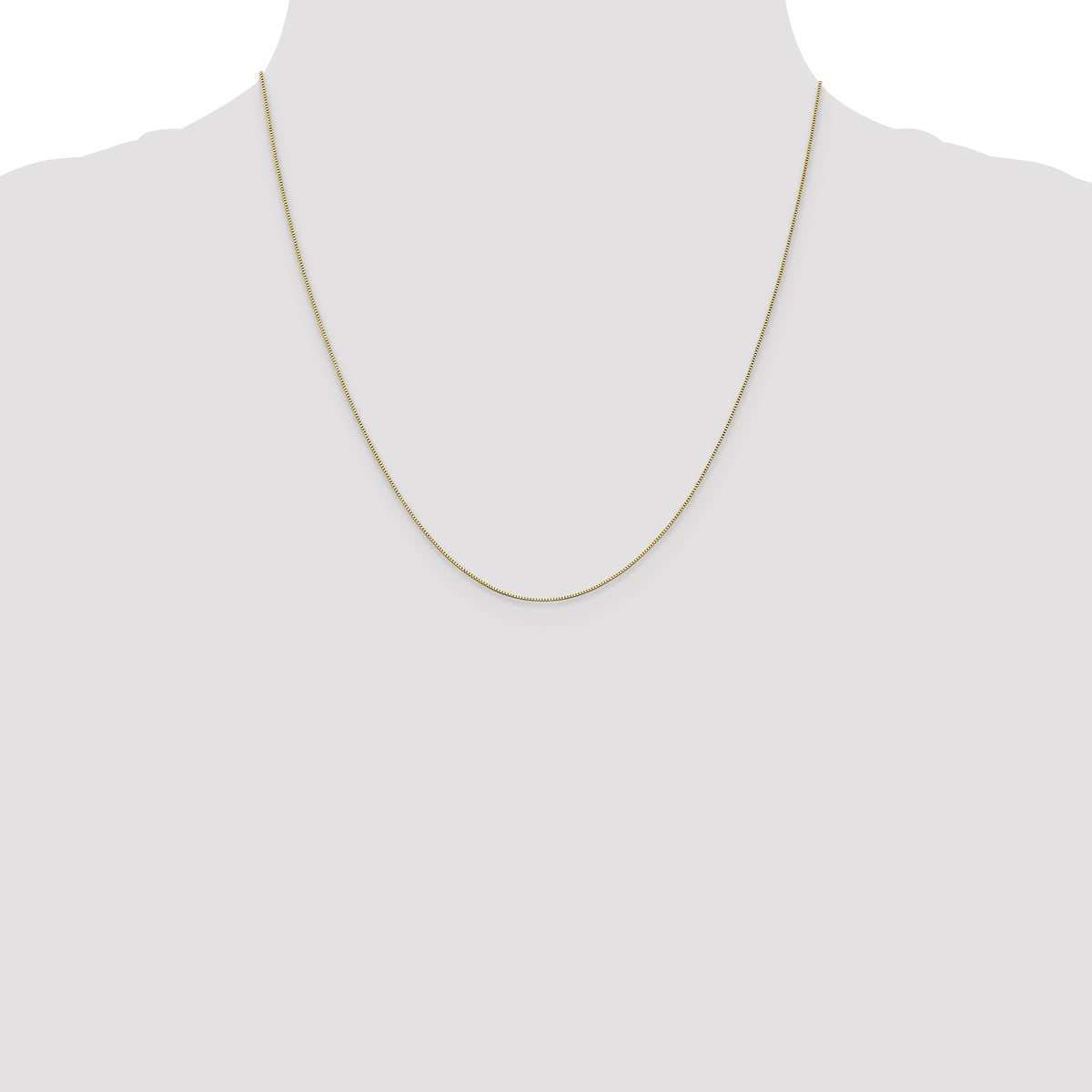Leslie's (10K & 14K) Baby Box Chain - 10k White Gold / 20 in / Spring Ring