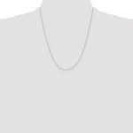 Leslie's (10K & 14K) Baby Box Chain - 10k White Gold / 22 in / Spring Ring