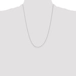 Leslie's (10K & 14K) Baby Box Chain - 10k White Gold / 24 in / Spring Ring