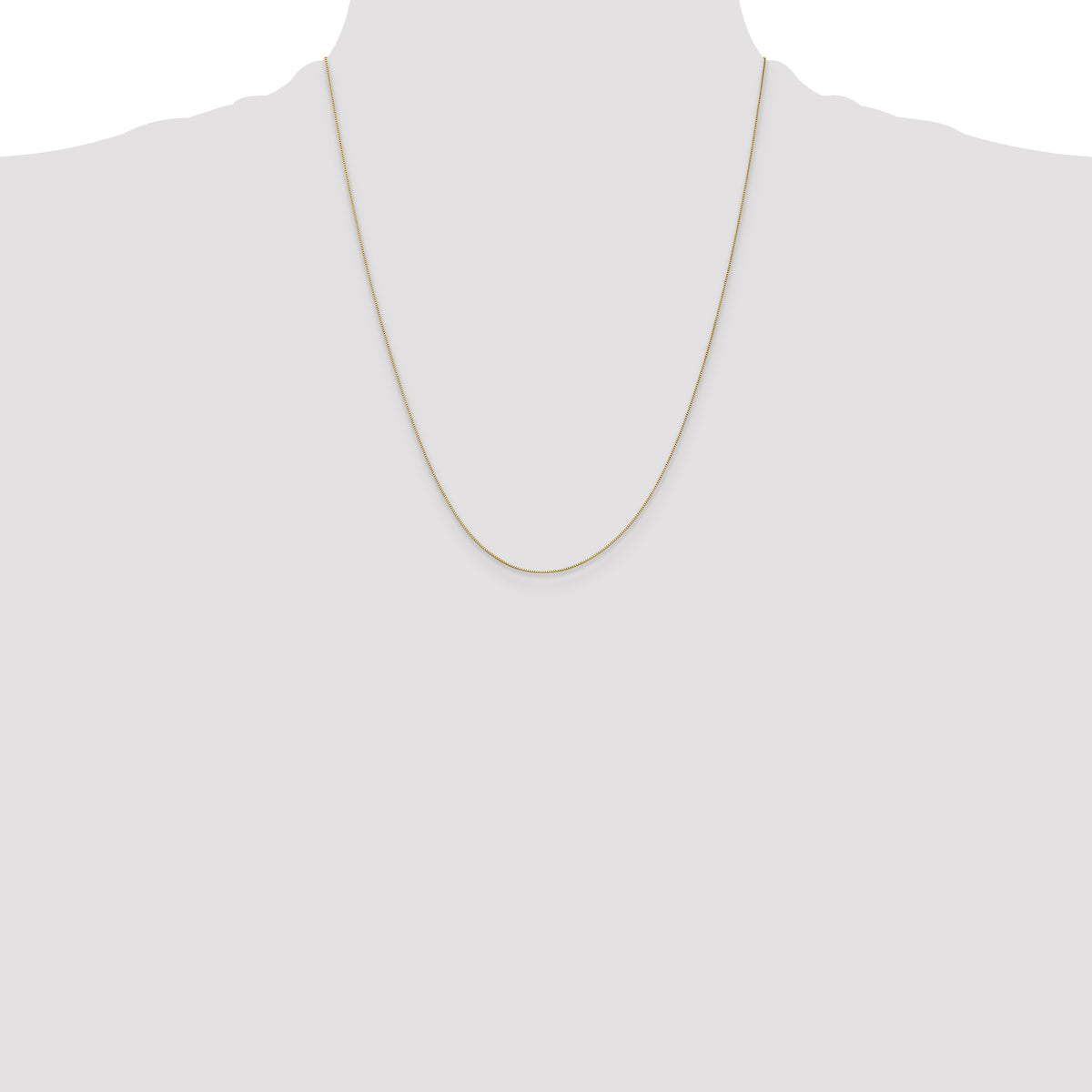 Leslie's (10K & 14K) Baby Box Chain - 10k Yellow Gold / 22 in / Lobster
