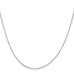 Leslie's (10K & 14K) Baby Box Chain - 10k White Gold / 16 in / Lobster