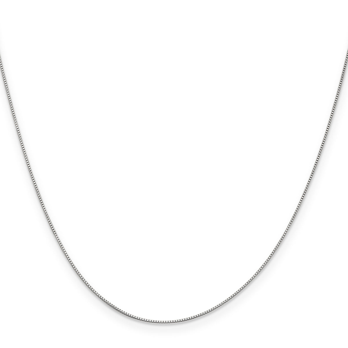 Leslie's (10K & 14K) Baby Box Chain - 10k White Gold / 16 in / Lobster