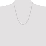 Leslie's (10K & 14K) Baby Box Chain - 10k White Gold / 22 in / Lobster