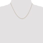 Gold Carded Box Chain - 14k Yellow Gold / 18 in