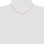 Gold (10K & 14K) Carded Cable Rope Chain - 14k Rose Gold / 16 in / 0.5 mm