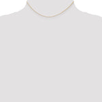 Gold (10K & 14K) Carded Cable Rope Chain - 14k Yellow Gold / 13 in / 0.5 mm