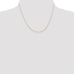 Gold (10K & 14K) Carded Cable Rope Chain - 14k Yellow Gold / 18 in / 0.5 mm