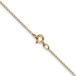 Gold (10K & 14K) Carded Curb Chain - 14k Yellow Gold / 13 in / 0.42 mm