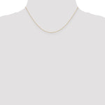 Gold (10K & 14K) Carded Curb Chain - 14k Yellow Gold / 16 in / 0.42 mm