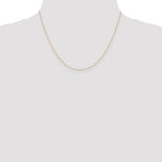 Gold (10K & 14K) Carded Curb Chain - 14k Yellow Gold / 18 in / 0.42 mm