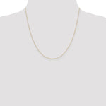 Gold (10K & 14K) Carded Curb Chain - 14k Yellow Gold / 20 in / 0.42 mm
