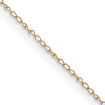 Gold (10K & 14K) Carded Curb Chain - 14k Yellow Gold / 20 in / 0.42 mm