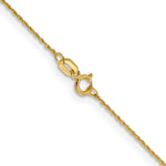 Leslie's 14K .8mm Rope Chain - 16 inch