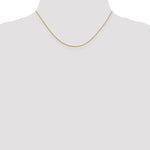 Leslie's 14K .8mm Rope Chain - 16 inch
