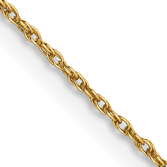 Leslie's 14K .8mm Rope Chain - 16 inch